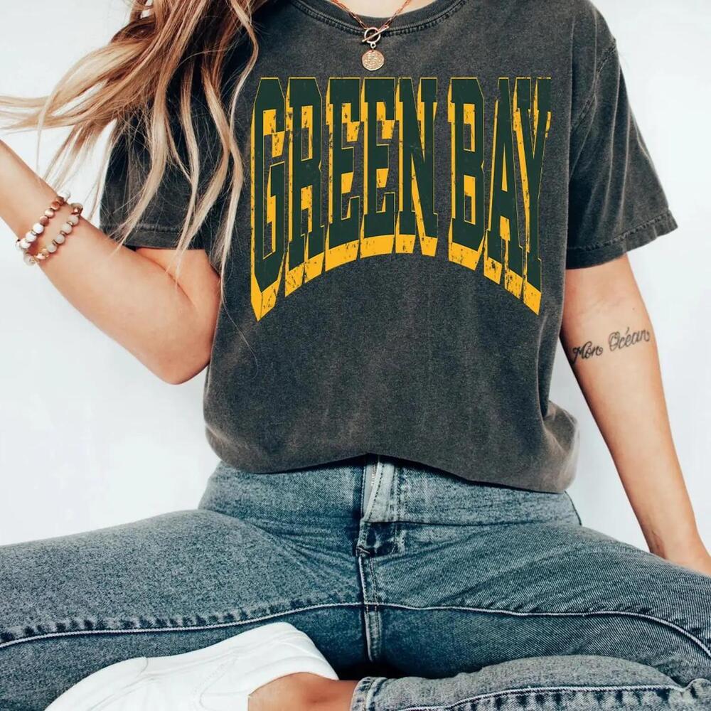 Green Bay Football Shirt S Game Day Tee Football Fan Gift 1